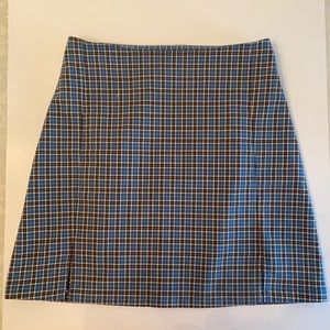 brandy melville plaid skirt